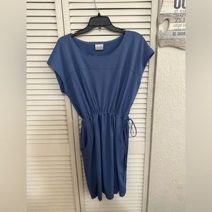 Dusty blue Columbia dress